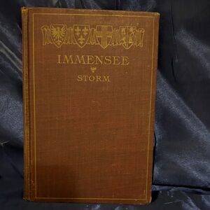 Vintage Immensee Book by Storm